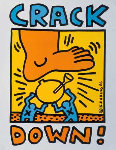 Crack Down!, 1986 (Kontaktformular)