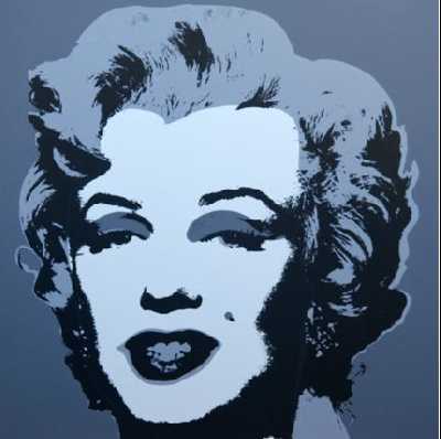 Marilyn No 24, Sunday B Morning (after A. Warhol)