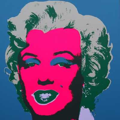 Marilyn No 30, Sunday B Morning (after A. Warhol) (Kontaktformular)