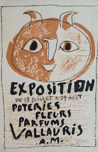 Exposition Vallauris, 1948 (Kontaktformular)