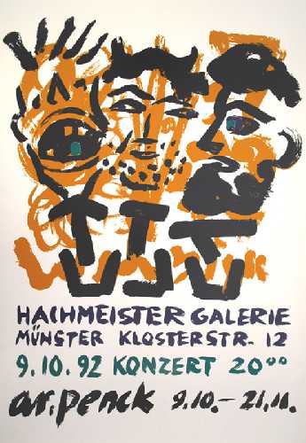 Hachmeister Galerie, 1992 (Kontaktformular)