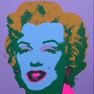 Marilyn No 28, Sunday B Morning (after A. Warhol)