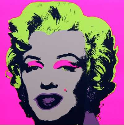 Marilyn No 31, Sunday B Morning (after A. Warhol)