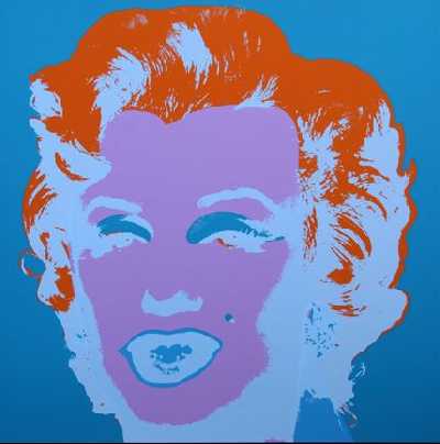 Marilyn No 29, Sunday B Morning (after A. Warhol)