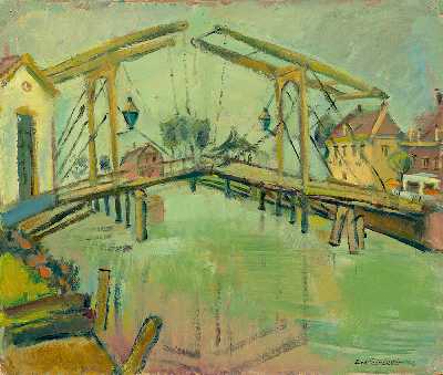 Zugbrücke in Holland