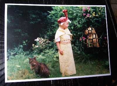 Juliane Bialek Flechtwerk Löwenmensch