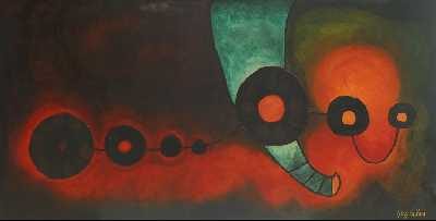 Großer Glühwurm zeigt kleinem Elefant den Weg